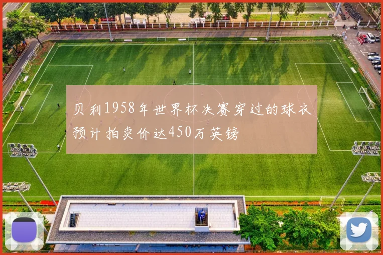 贝利1958年世界杯决赛穿过的球衣预计拍卖价达450万英镑